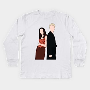 drusilla and spike Kids Long Sleeve T-Shirt